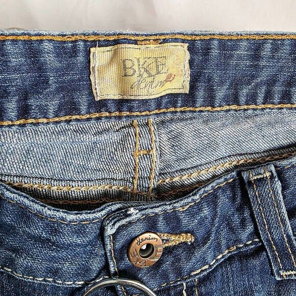 BKE Denim Star Stretch Bootcut Jeans 29x31.5 Distressed - Picture 8 of 12